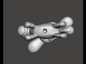 CINNAMOROLL ON UNICORN PVC FIGURE MODEL TOY GASHAPON 3D Print Model