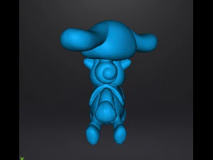CINNAMOROLL ON UNICORN PVC FIGURE MODEL TOY GASHAPON 3D Print Model