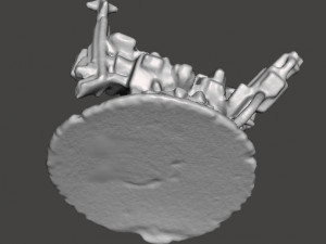 6MM SCALE HEAVY WALKER MECH MINIATURE MODEL FOR SCIFI GAMES 3D Print Model
