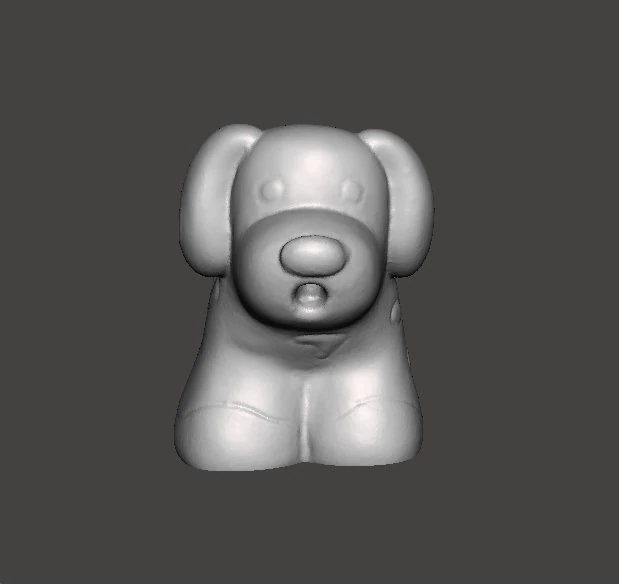 CUTE PUPPY TOY FOR KIDS PVC PLASTIC FIGURE MODEL KAWAII 3D Print Model .c4d .max .obj .3ds .fbx .stl .blend 