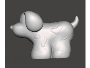CUTE PUPPY TOY FOR KIDS PVC PLASTIC FIGURE MODEL KAWAII 3D Print Model
