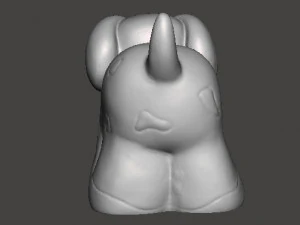 CUTE PUPPY TOY FOR KIDS PVC PLASTIC FIGURE MODEL KAWAII 3D Print Model