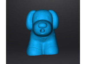 CUTE PUPPY TOY FOR KIDS PVC PLASTIC FIGURE MODEL KAWAII 3D Принт Модель