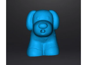 CUTE PUPPY TOY FOR KIDS PVC PLASTIC FIGURE MODEL KAWAII 3D Print Model