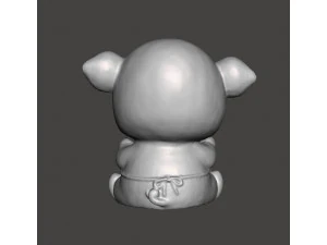 LUCKY PIG TOY FOR KIDS PVC PLASTIC FIGURE MODEL KAWAII 3D Print Model