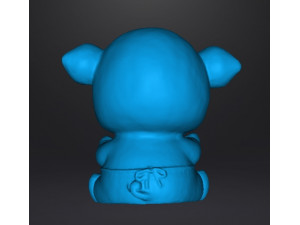 LUCKY PIG TOY FOR KIDS PVC PLASTIC FIGURE MODEL KAWAII 3D 프린트 모델