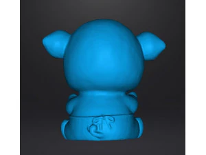 LUCKY PIG TOY FOR KIDS PVC PLASTIC FIGURE MODEL KAWAII 3D Print Model