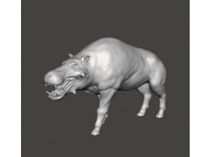 HELLPIG REALISTIC FIGURE MODEL ANIMAL CREATURE WILDLIFE RPG 3D Принт Модель