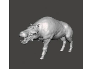 HELLPIG REALISTIC FIGURE MODEL ANIMAL CREATURE WILDLIFE RPG 3D Print Model