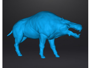 HELLPIG REALISTIC FIGURE MODEL ANIMAL CREATURE WILDLIFE RPG 3D प्रिंट मॉडल