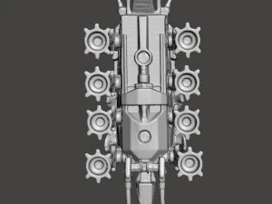 AT-OT STAR WARS TRANSPORT FIGURE MODEL FOR GAMES 3D PRINTABLE 3D Print Model