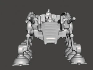 AT-OT STAR WARS TRANSPORT FIGURE MODEL FOR GAMES 3D PRINTABLE 3D Print Model