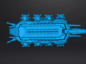 AT-OT STAR WARS TRANSPORT FIGURE MODEL FOR GAMES 3D PRINTABLE 3D Print Model