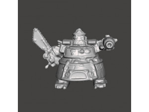 6MM SCALE SPACE ORCS GIANT MECH MINIATURE MODEL FOR SCIFI GAMES 3Dプリントモデル