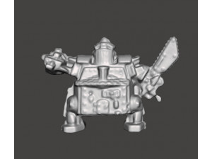 6MM SCALE SPACE ORCS GIANT MECH MINIATURE MODEL FOR SCIFI GAMES 3D प्रिंट मॉडल