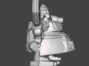 MODELLO IN MINIATURA DI MECH GIGANTE DEGLI ORCHI SPAZIALI IN SCALA DA 6 MM PER GIOCHI SCIFI Modello di stampa 3D