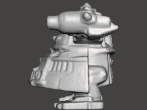 MODELLO IN MINIATURA DI MECH GIGANTE DEGLI ORCHI SPAZIALI IN SCALA DA 6 MM PER GIOCHI SCIFI Modello di stampa 3D