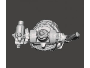 MODELLO IN MINIATURA DI MECH GIGANTE DEGLI ORCHI SPAZIALI IN SCALA DA 6 MM PER GIOCHI SCIFI Modello di stampa 3D