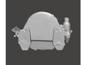 6MM SCALE SPACE ORCS GIANT MECH MINIATURE MODEL FOR SCIFI GAMES 3D प्रिंट मॉडल