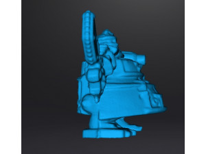 6MM SCALE SPACE ORCS GIANT MECH MINIATURE MODEL FOR SCIFI GAMES 3D प्रिंट मॉडल