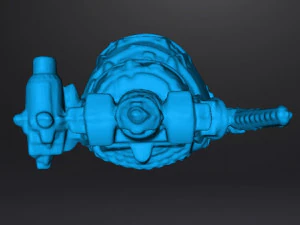 MODELLO IN MINIATURA DI MECH GIGANTE DEGLI ORCHI SPAZIALI IN SCALA DA 6 MM PER GIOCHI SCIFI Modello di stampa 3D