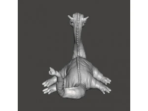 NESSIE 2006 PVC FIGURE MINIATURE MONSTER PLASTIC TOY MYTH 3D Print Model