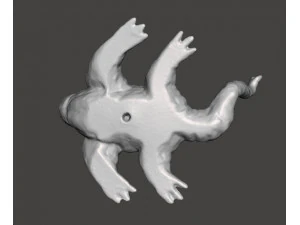 NESSIE 2006 PVC FIGURE MINIATURE MONSTER PLASTIC TOY MYTH 3D Print Model