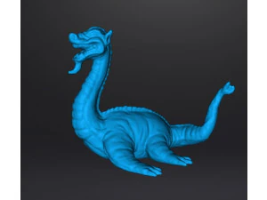 NESSIE 2006 PVC FIGURE MINIATURE MONSTER PLASTIC TOY MYTH 3D Print Model