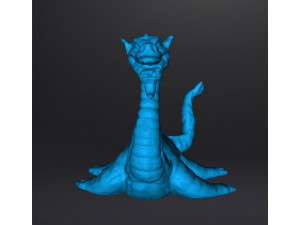 NESSIE 2006 PVC FIGURE MINIATURE MONSTER PLASTIC TOY MYTH Modello di stampa 3D
