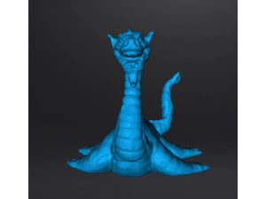 NESSIE 2006 PVC FIGURE MINIATURE MONSTER PLASTIC TOY MYTH 3D Print Model