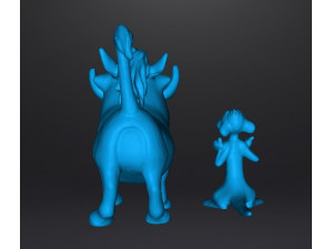 TIMON AND PUMBAA FIGURES SET PVC PLASTIC MODEL TOY KAWAII 3D Print Model