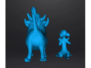 TIMON AND PUMBAA FIGURES SET PVC PLASTIC MODEL TOY KAWAII 3D Print Model