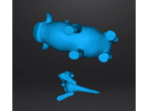 TIMON AND PUMBAA FIGURES SET PVC PLASTIC MODEL TOY KAWAII 3D Print Model