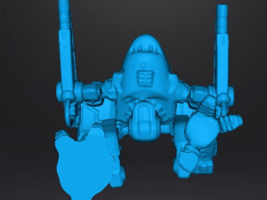 MADCAT MK IV MECH BATTLETECH MINIATURE MODEL FOR GAMES 3D Print Model