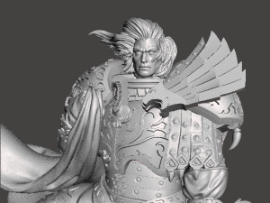HANDSOME SON MINIATURE MODEL FIGURE FOR SCIFI GAMES RPG 3D PRINT WARGAMES Modelo de impresión 3D