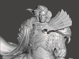 SF ゲーム RPG 3D プリント ウォーゲーム用のハンサムな息子ミニチュア モデル フィギュア 3Dプリントモデル