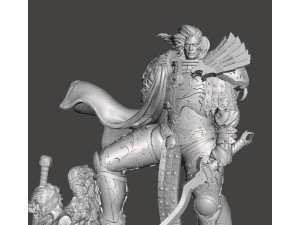 HANDSOME SON MINIATURE MODEL FIGURE FOR SCIFI GAMES RPG 3D PRINT WARGAMES 3D Print Model
