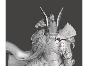 HANDSOME SON MINIATURE MODEL FIGURE FOR SCIFI GAMES RPG 3D PRINT WARGAMES 3D Принт Модель