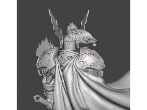 HANDSOME SON MINIATURE MODEL FIGURE FOR SCIFI GAMES RPG 3D PRINT WARGAMES 3D Принт Модель