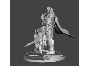 HANDSOME SON MINIATURE MODEL FIGURE FOR SCIFI GAMES RPG 3D PRINT WARGAMES 3D Print Model