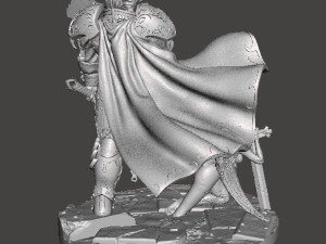 HANDSOME SON MINIATURE MODEL FIGURE FOR SCIFI GAMES RPG 3D PRINT WARGAMES 3D Принт Модель