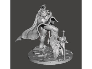 HANDSOME SON MINIATURE MODEL FIGURE FOR SCIFI GAMES RPG 3D PRINT WARGAMES 3D Принт Модель