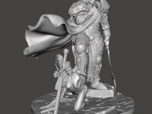 HANDSOME SON MINIATURE MODEL FIGURE FOR SCIFI GAMES RPG 3D PRINT WARGAMES 3D Принт Модель