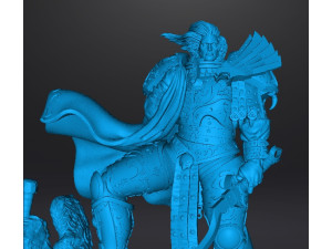 HANDSOME SON MINIATURE MODEL FIGURE FOR SCIFI GAMES RPG 3D PRINT WARGAMES 3D Принт Модель