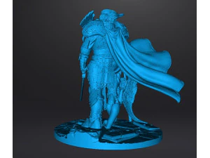 HANDSOME SON MINIATURE MODEL FIGURE FOR SCIFI GAMES RPG 3D PRINT WARGAMES 3D Print Model