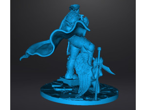 HANDSOME SON MINIATURE MODEL FIGURE FOR SCIFI GAMES RPG 3D PRINT WARGAMES 3D Принт Модель