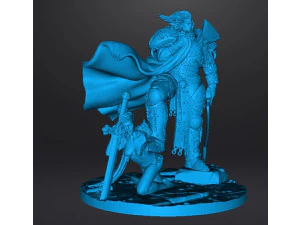 HANDSOME SON MINIATURE MODEL FIGURE FOR SCIFI GAMES RPG 3D PRINT WARGAMES 3D Print Model