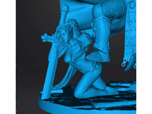 HANDSOME SON MINIATURE MODEL FIGURE FOR SCIFI GAMES RPG 3D PRINT WARGAMES 3D Print Model