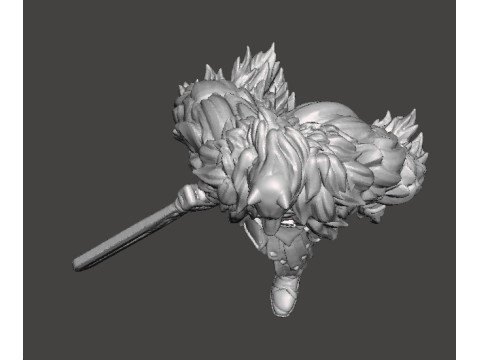 BLAIDD WOLF ELDEN RING MINIATURE MODEL FANTASY GAMES RPG DND 3D Принт Модель