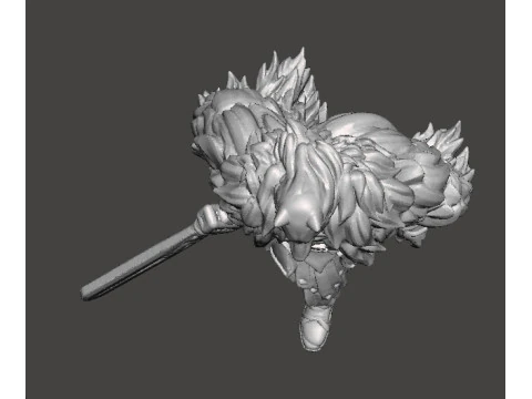 BLAIDD WOLF ELDEN RING MINIATURE MODEL FANTASY GAMES RPG DND 3D Print Model